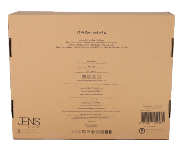 Jens Living Cozy Geschenkset Taupe