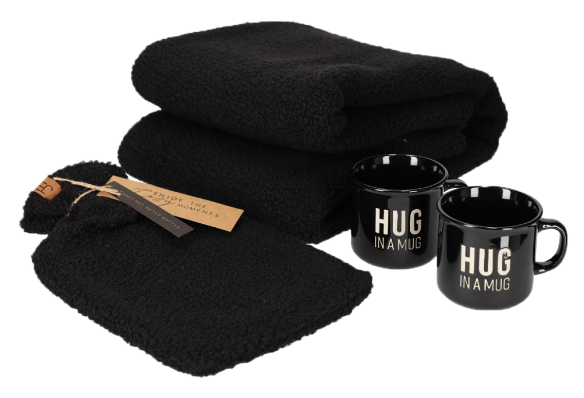 Jens Living Cozy Geschenkset Zwart