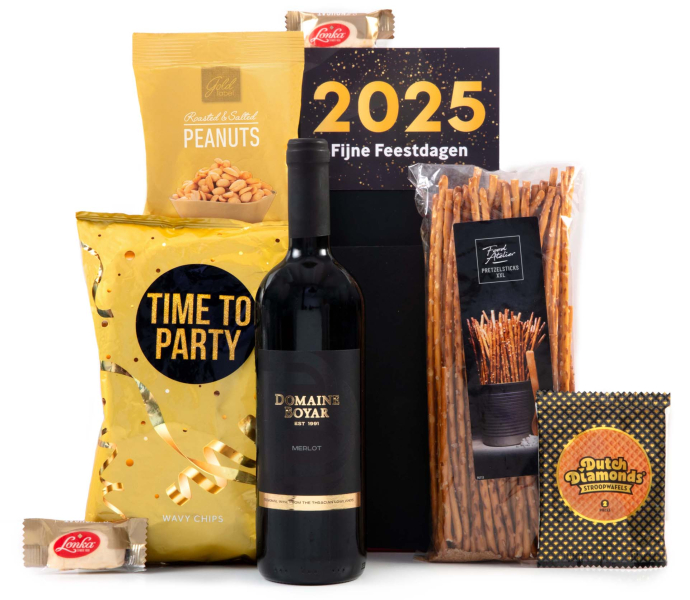 Kerstpakket 2025 Assortiment +825 verschillende uit voorraad leverbaar