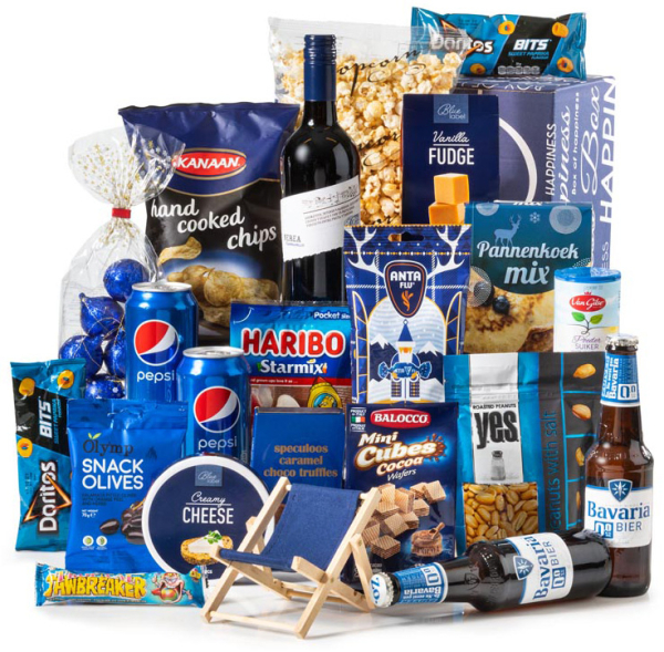 Blauw Gepiekt