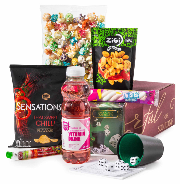 Kerstpakket 2025 Assortiment +825 verschillende uit voorraad leverbaar