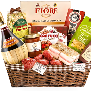 Italiaans kerstpakket met koffie