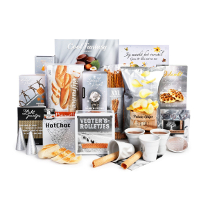 Unieke kerstpakketten assortiment Binnen onze kerstpakketten collectie vindt u de nieuwste unieke producten
