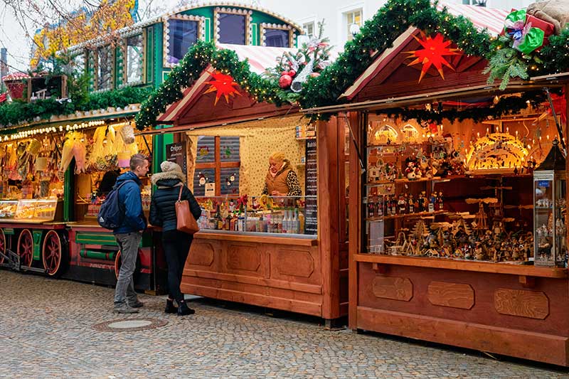 Kerstmarkt voor werknemers